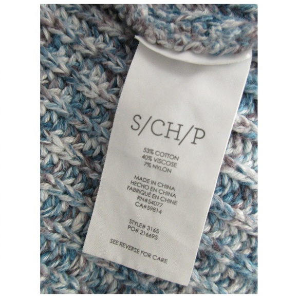 SOLD!!! Cabi Napa Blue Ling Duster Sweater Vest Oversize - Picture 6 of 6